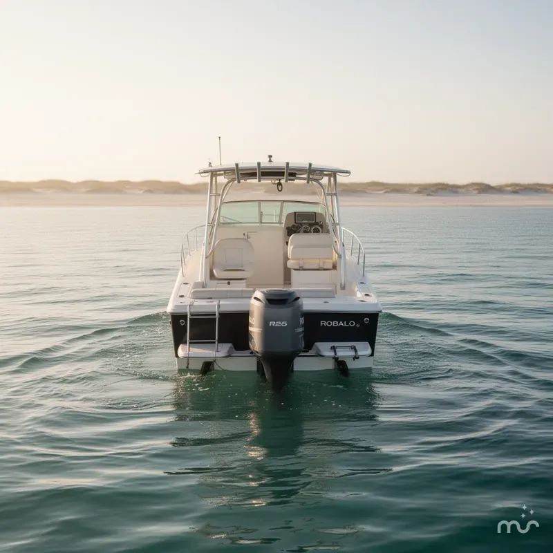 Slide: The Image of Robalo R265 Walkaround 2008 - 3