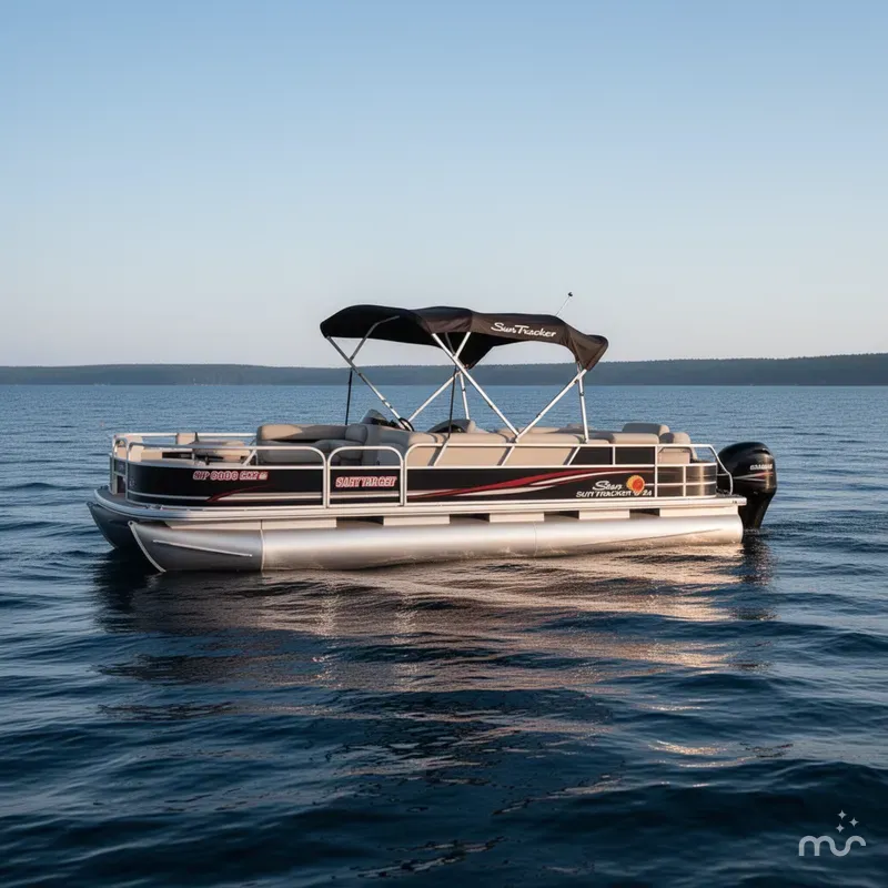 Slide: The Image of Sun Tracker Party Barge 24 Classic Series 2012 - 2