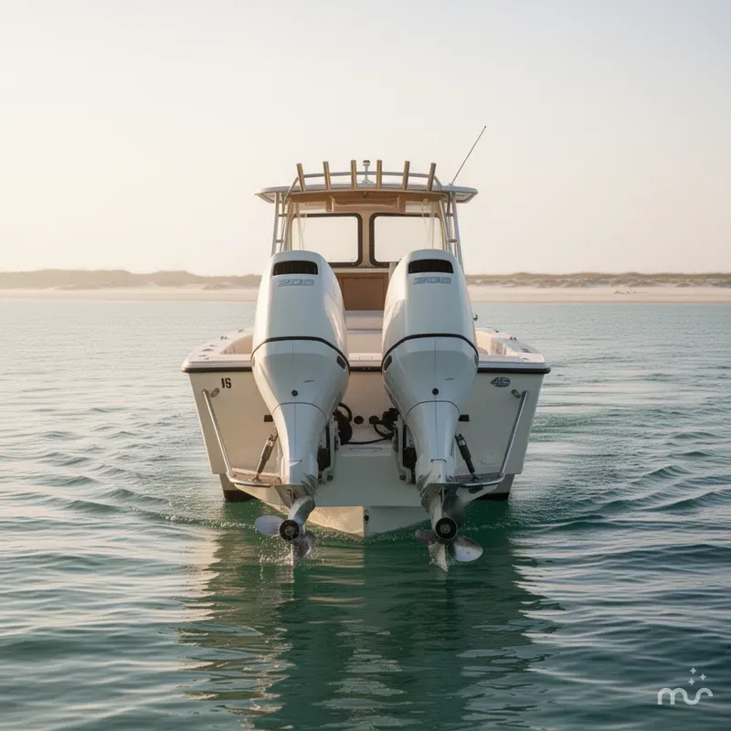 Slide: The Image of Parker Marine 2320 Sport Cabin 2001 - 1