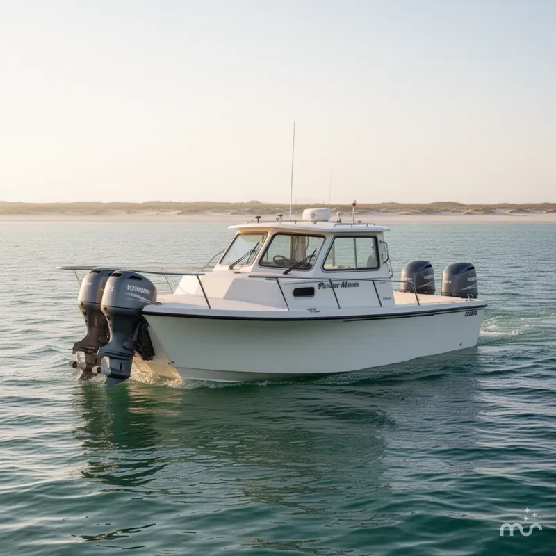Slide: The Image of Parker Marine 2320 Sport Cabin 2001 - 2