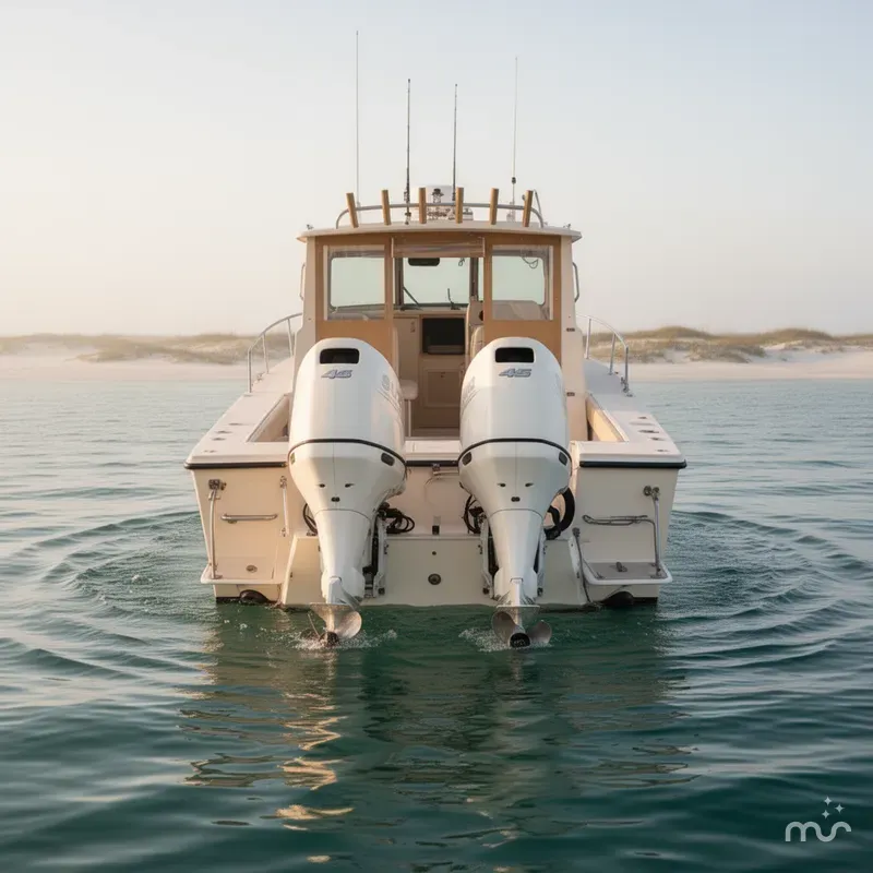 Slide: The Image of Parker Marine 2320 Sport Cabin 2001 - 3