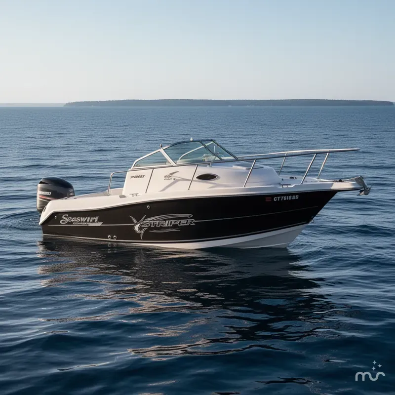 The Image of Seaswirl Striper 2101 Walkaround O/B 2005 - 0