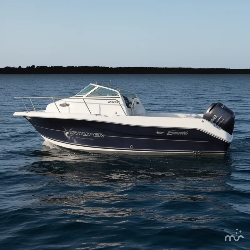 Slide: The Image of Seaswirl Striper 2101 Walkaround O/B 2005 - 2