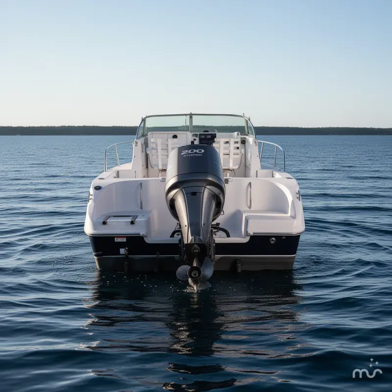 Slide: The Image of Seaswirl Striper 2101 Walkaround O/B 2005 - 3
