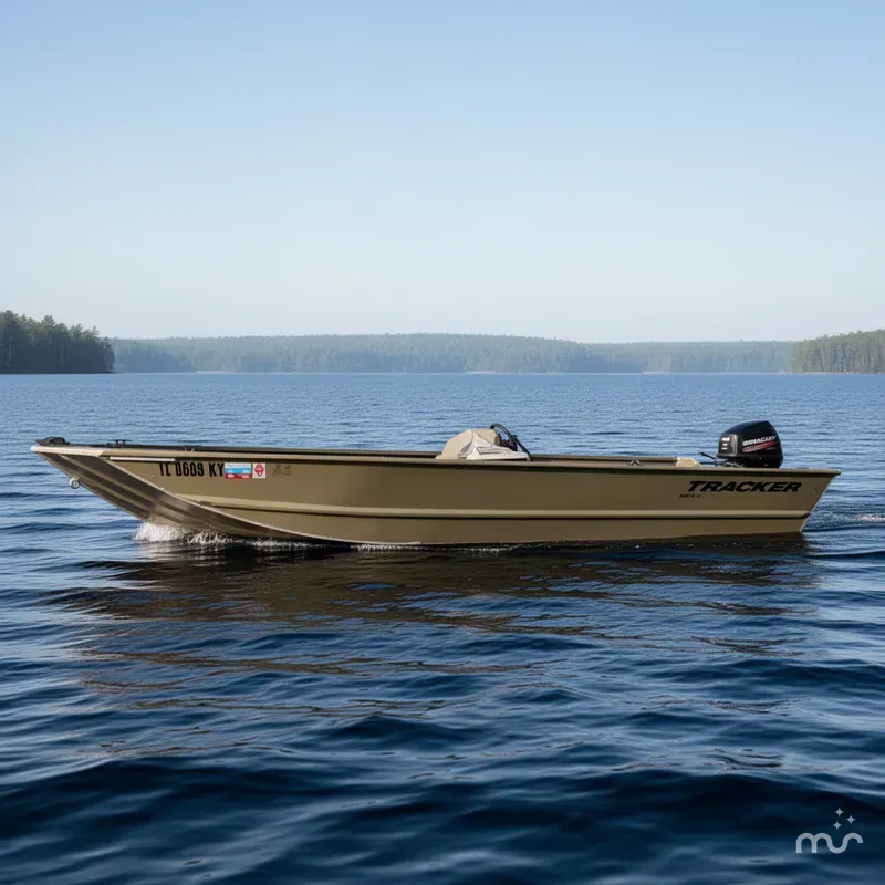 Slide: The Image of Tracker Grizzly 1648 SC 2019 - 2