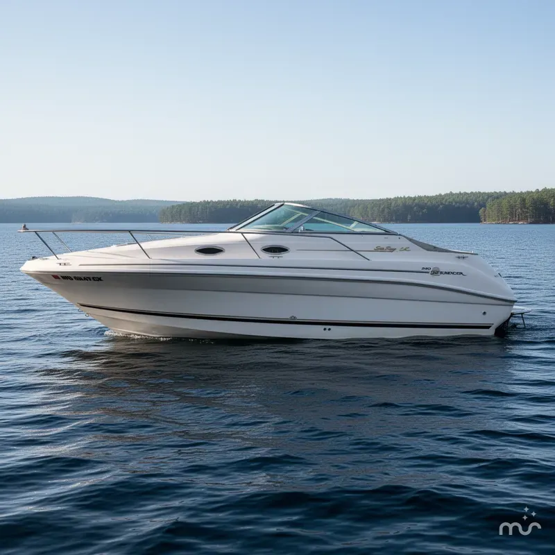 Slide: The Image of Sea Ray 240 Sundancer 1996 - 2