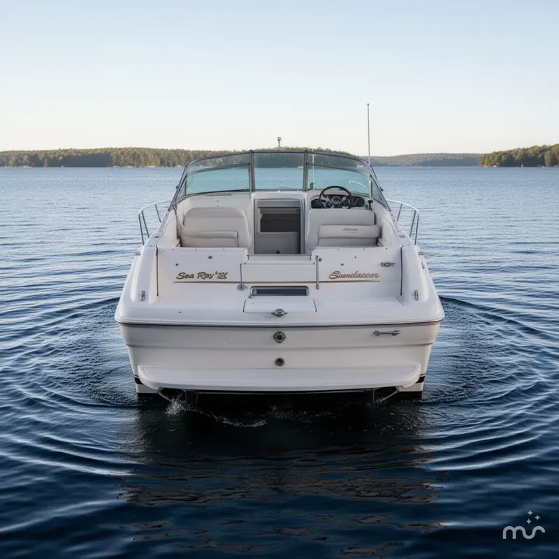 Slide: The Image of Sea Ray 240 Sundancer 1996 - 3