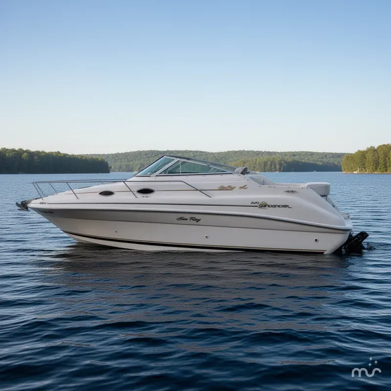 Slide: The Image of Sea Ray 240 Sundancer 1996 - 4
