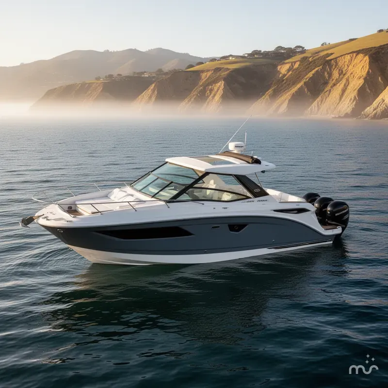 Slide: The Image of Sea Ray Sundancer 320 Outboard 2021 - 2