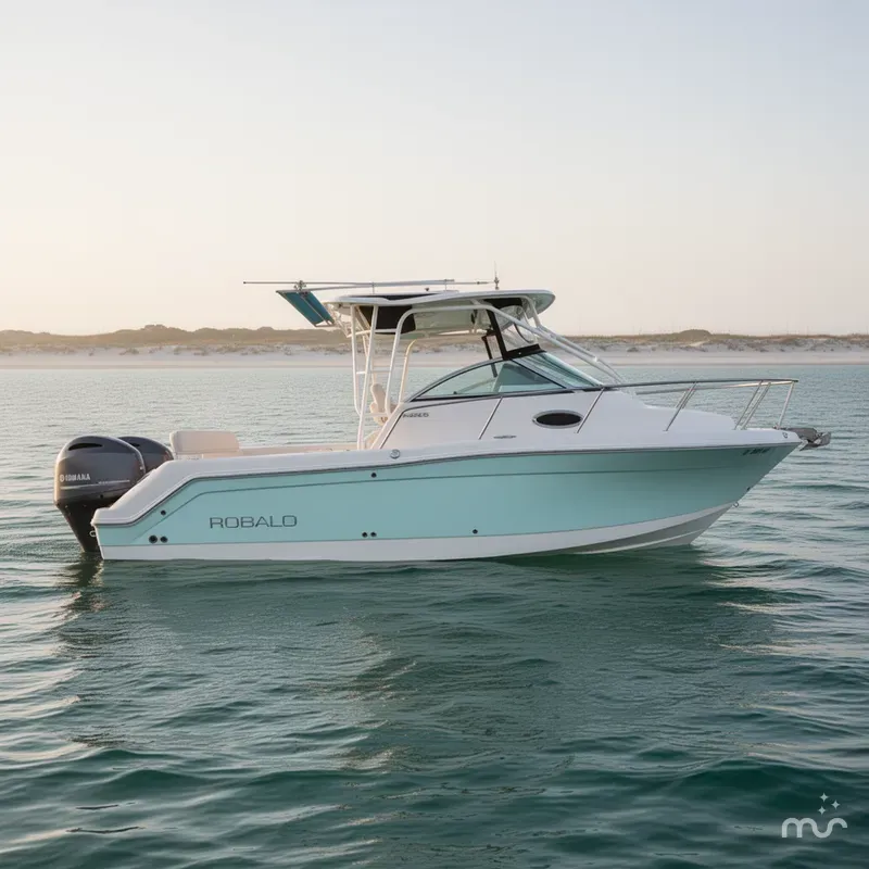 Slide: The Image of Robalo R265 Walkaround 2017 - 2