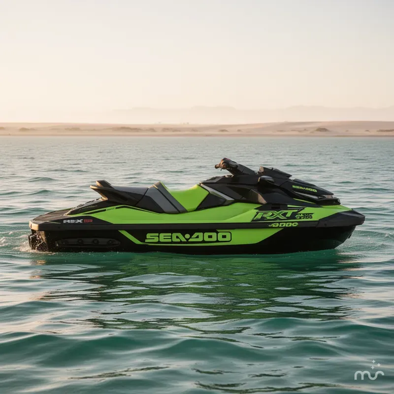 Slide: The Image of Sea-Doo RXT®-X® 300 IBR California Green and Black 2020 - 2