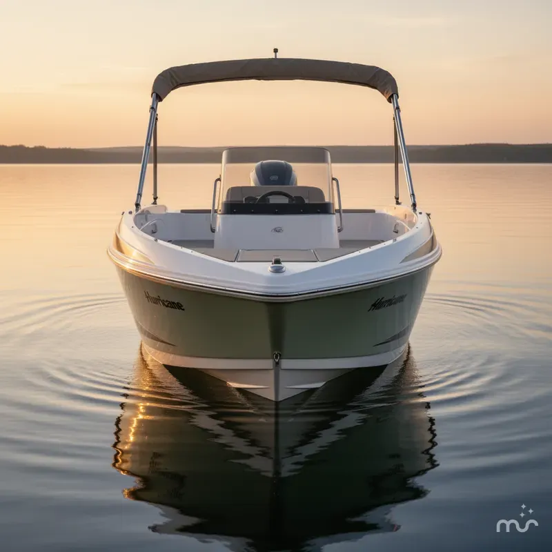 Slide: The Image of Hurricane SunDeck Sport 205 OB 2025 - 1