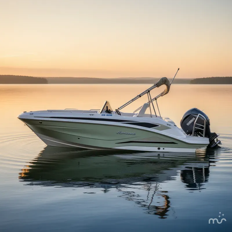 Slide: The Image of Hurricane SunDeck Sport 205 OB 2025 - 2