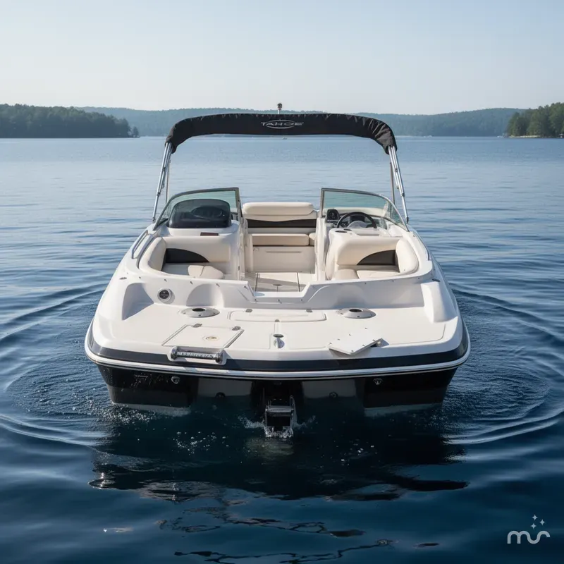 Slide: The Image of Tahoe 215 Xi Deck Boat & 220HP Mercruiser V8 2011 - 3