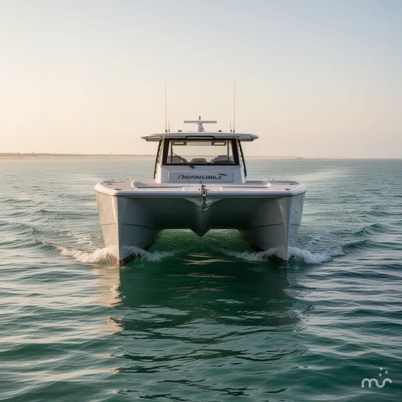 Slide: The Image of Invincible 37 Catamaran 2024 - 1