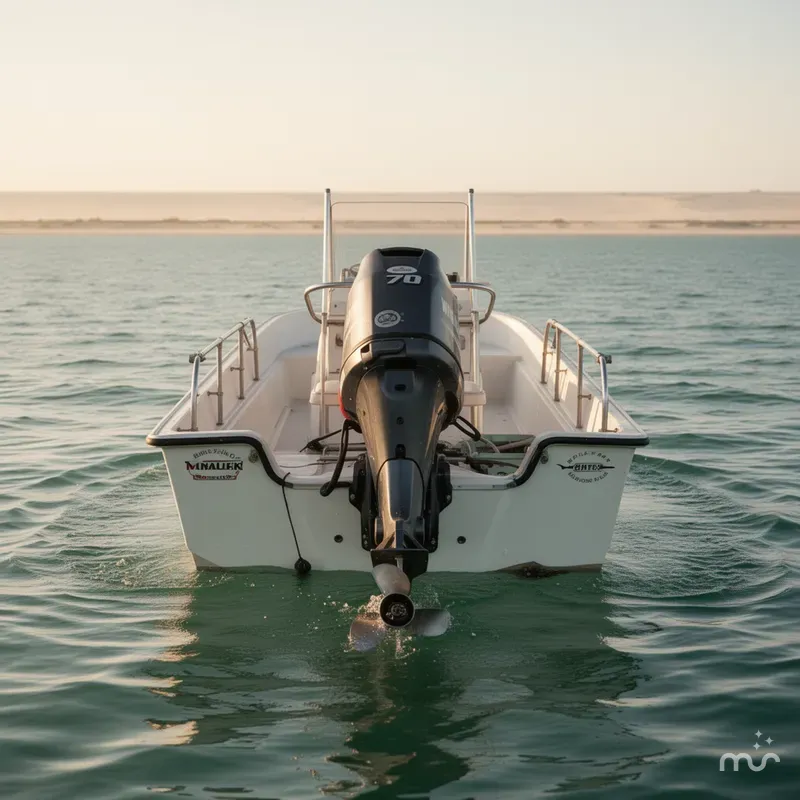 Slide: The Image of Boston Whaler 17 Montauk 1984 - 3
