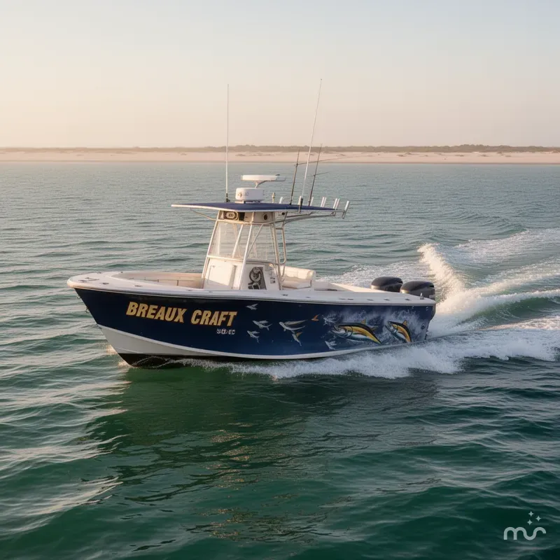 Slide: The Image of Breaux Craft 30CC 1992 - 4