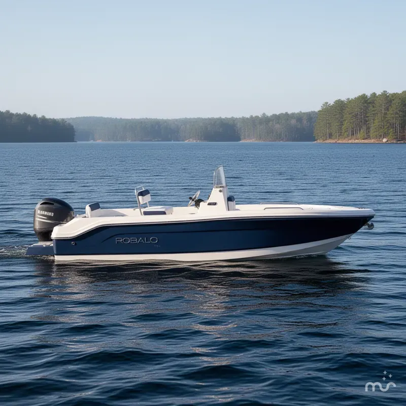 Slide: The Image of Robalo R160 Center Console 2026 - 2