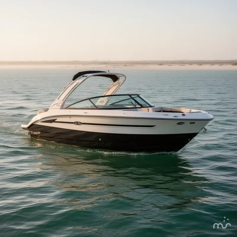Slide: The Image of Sea Ray SDX 250 Surf 2026 - 2