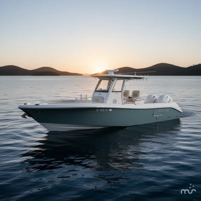 Slide: The Image of Everglades 295 Center Console 2015 - 2