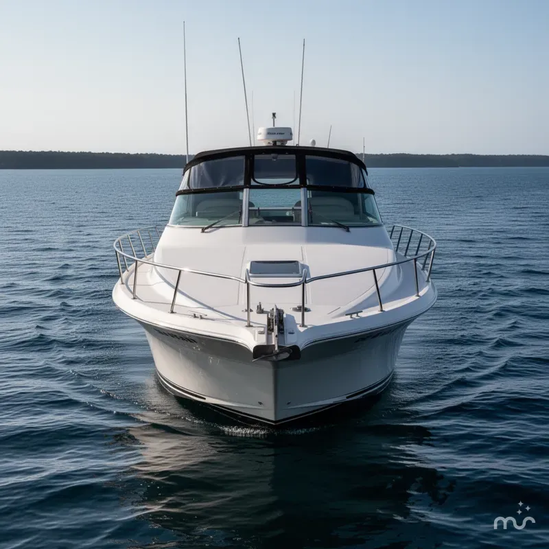 Slide: The Image of Sea Ray 340 Amberjack 1999 - 1