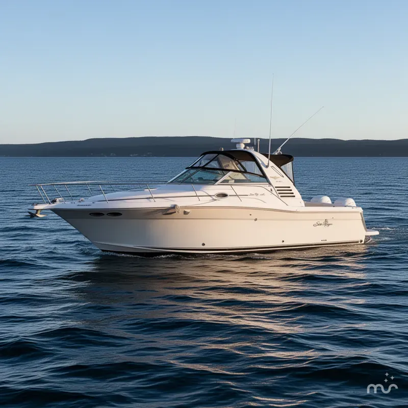 Slide: The Image of Sea Ray 340 Amberjack 1999 - 2