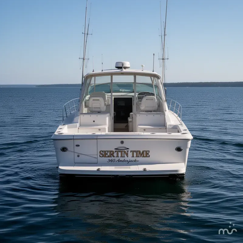 Slide: The Image of Sea Ray 340 Amberjack 1999 - 3