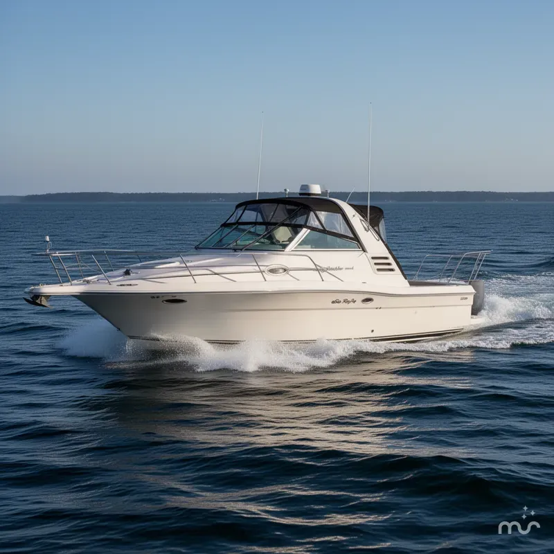 Slide: The Image of Sea Ray 340 Amberjack 1999 - 4
