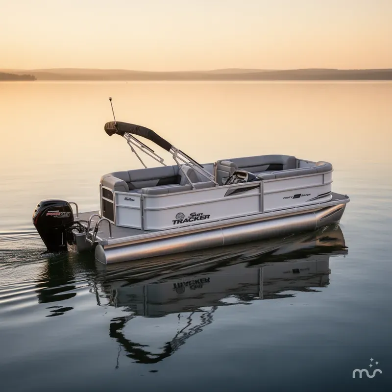 The Image of Sun Tracker Party Barge 20 DLX 2026 - 0