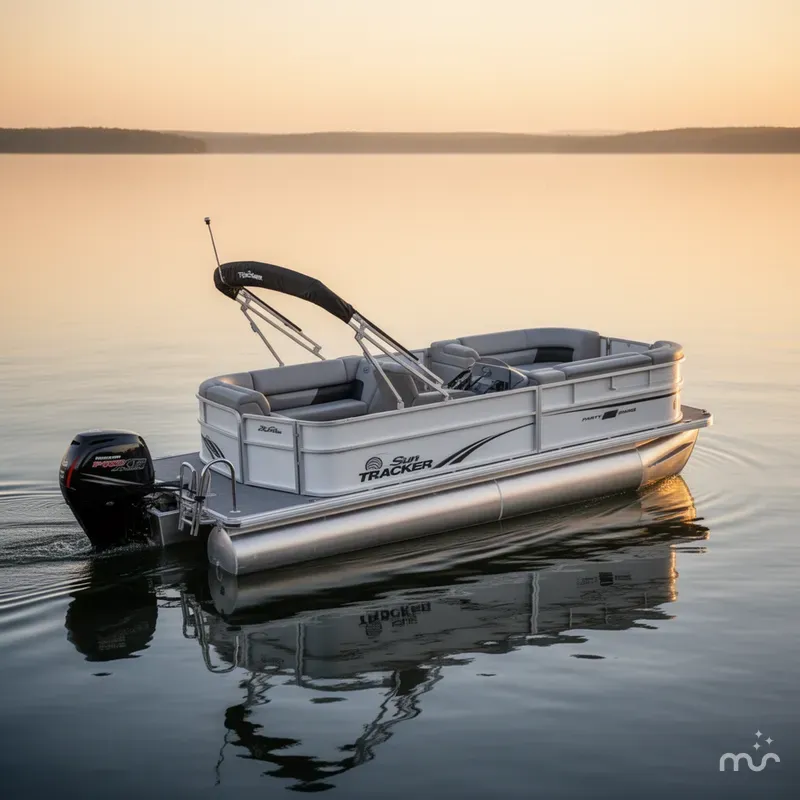 The Image of Sun Tracker Party Barge 20 DLX 2026 - 0