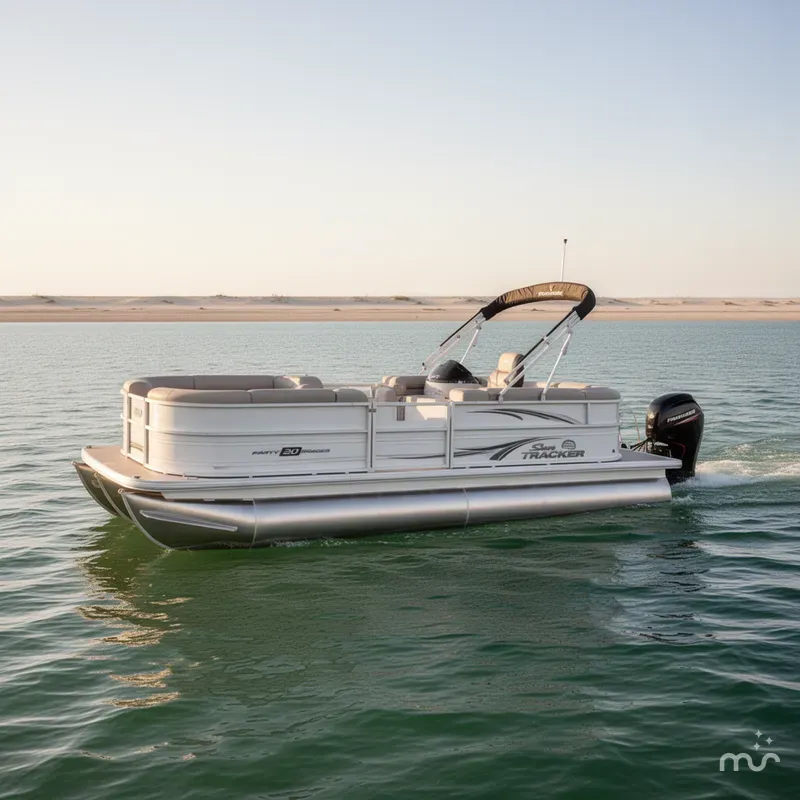 The Image of Sun Tracker Party Barge 20 DLX 2026 - 0