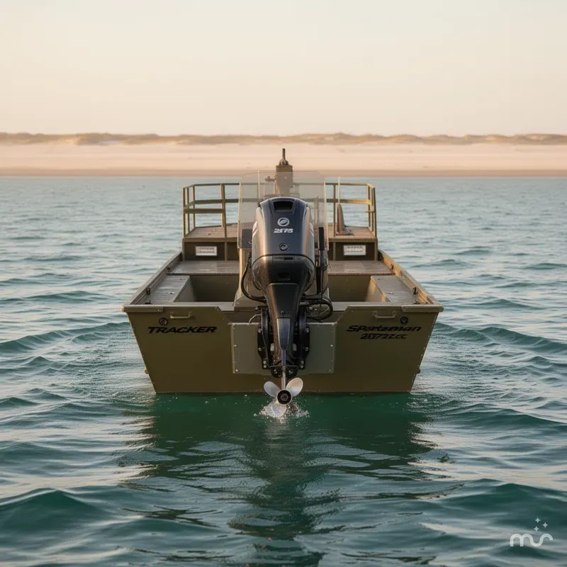 Slide: The Image of Tracker Grizzly 2072 CC Sportsman Kicker 2026 - 3