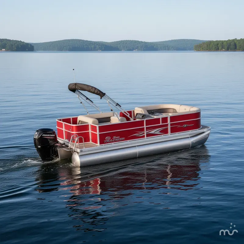 The Image of Sun Tracker Party Barge 18 DLX 2026 - 0