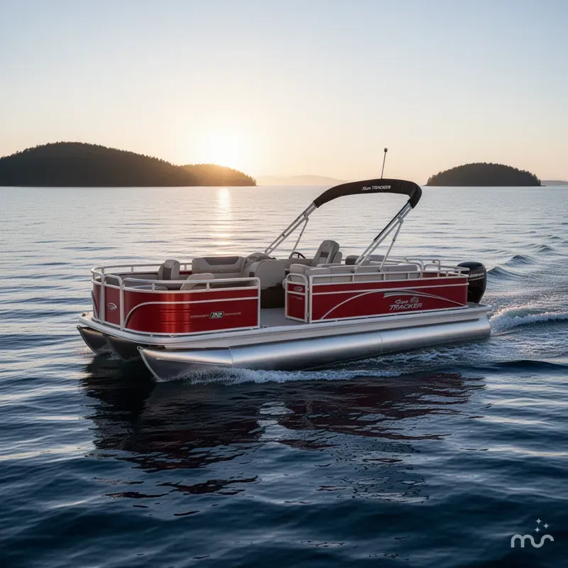 Slide: The Image of Sun Tracker Fishin' Barge 22 DLX 2026 - 4