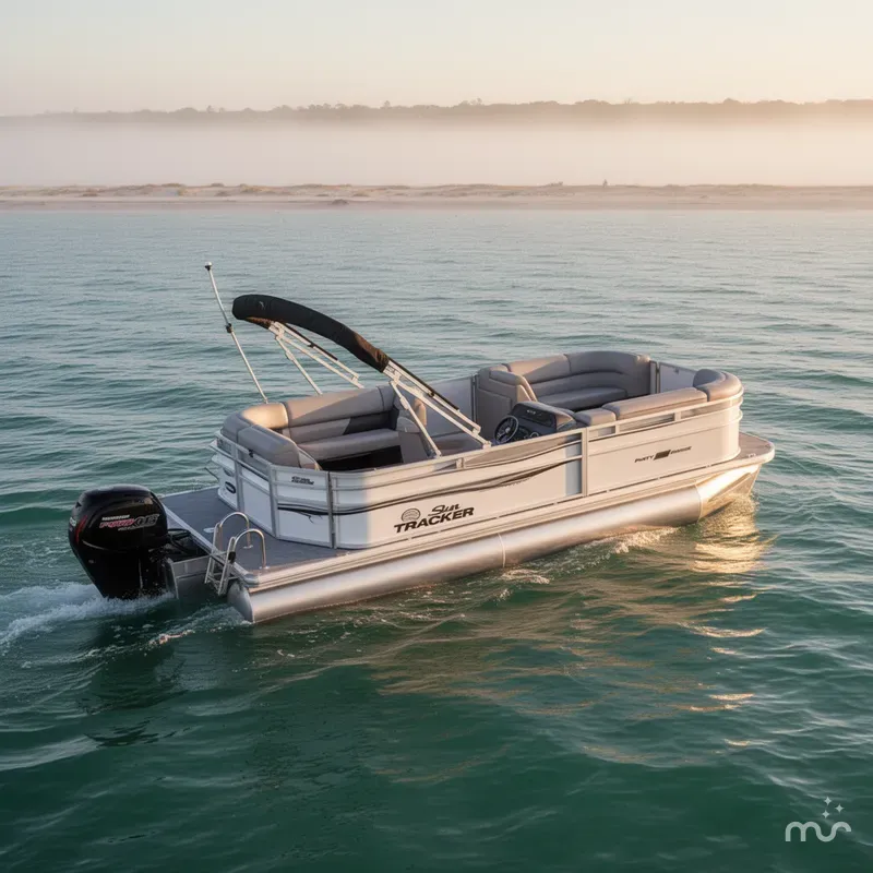 The Image of Sun Tracker Party Barge 20 DLX 2026 - 0