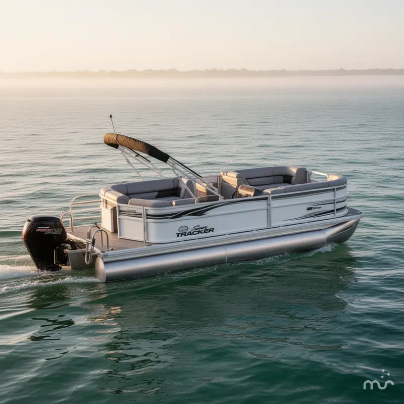 The Image of Sun Tracker Party Barge 20 DLX 2026 - 0