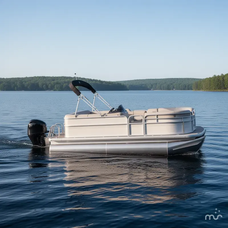 The Image of Sun Tracker Party Barge 16 DLX 2026 - 0