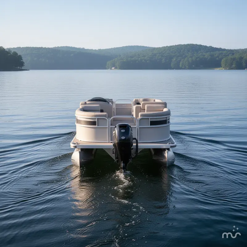 Slide: The Image of Sun Tracker Party Barge 16 DLX 2026 - 3
