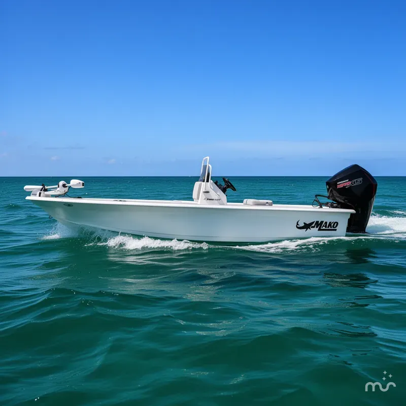 Slide: The Image of Mako 18 Pro Skiff 2026 - 2