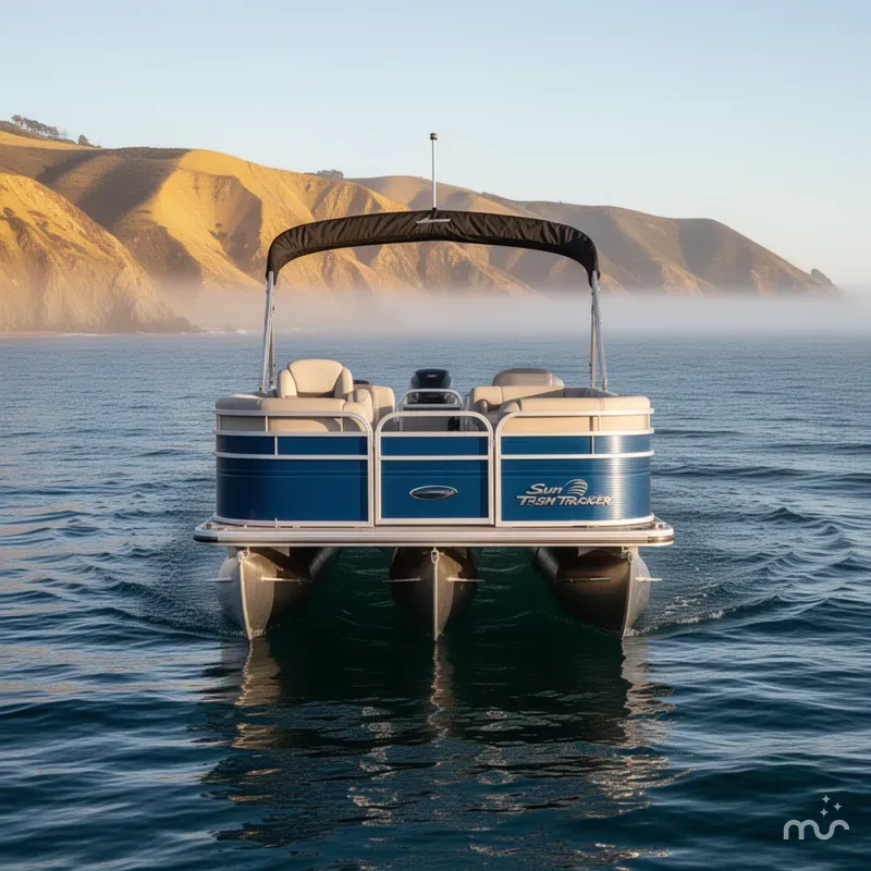 Slide: The Image of Sun Tracker Fishin' Barge 20 DLX 2026 - 1