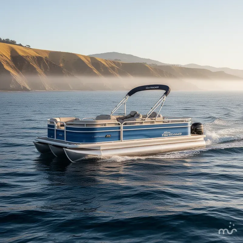 Slide: The Image of Sun Tracker Fishin' Barge 20 DLX 2026 - 4
