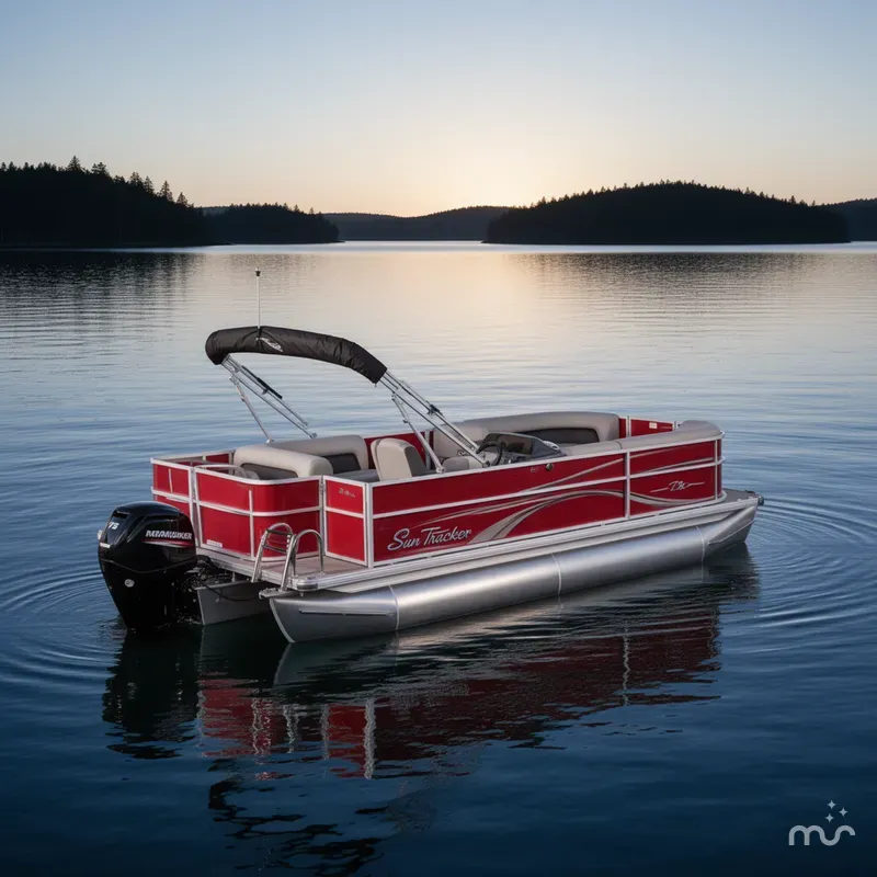 The Image of Sun Tracker Party Barge 18 DLX 2026 - 0