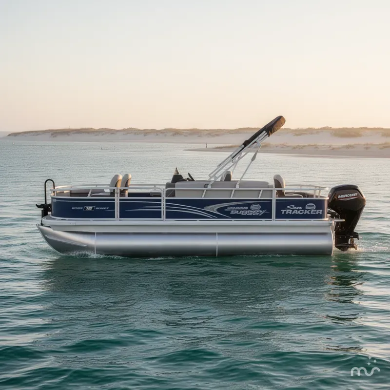 Slide: The Image of Sun Tracker Bass Buggy 18 DLX 2026 - 2