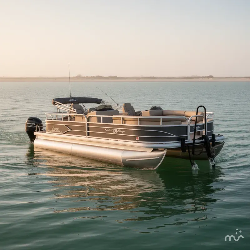 Slide: The Image of Sun Tracker Fishin' Barge 22 DLX 2016 - 4