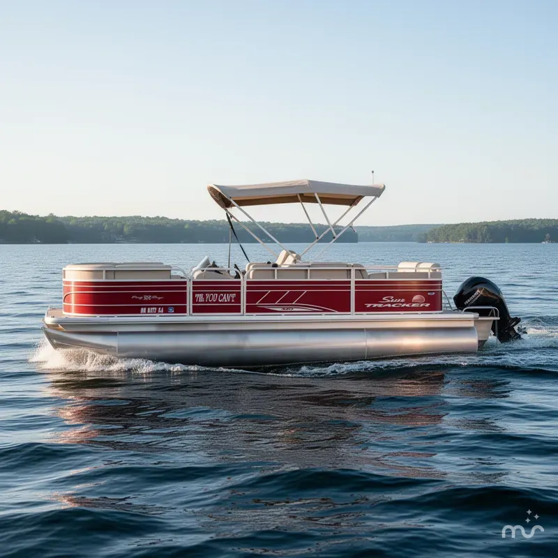 Slide: The Image of Sun Tracker Party Barge 240 2022 - 4