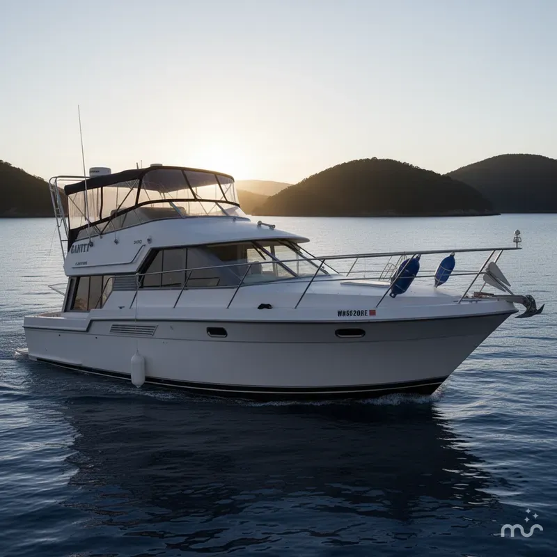 The Image of Carver Yachts 370 Voyager 1995 - 0