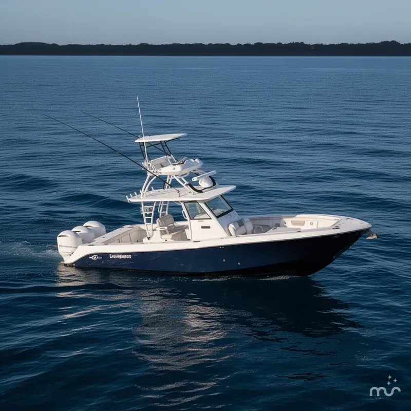 The Image of Everglades 355 Center Console 2019 - 0