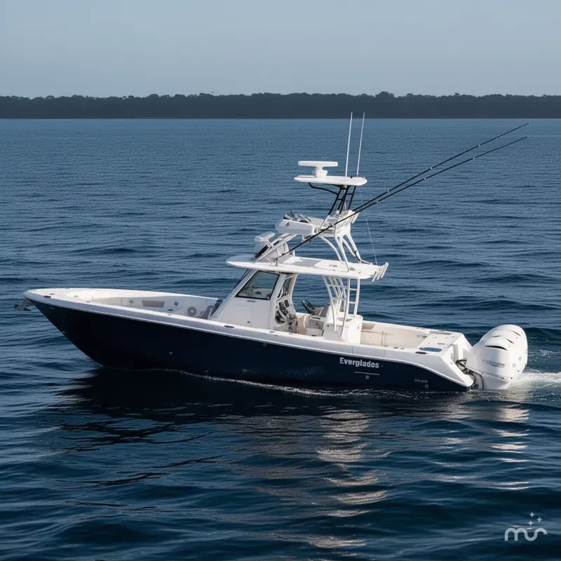 Slide: The Image of Everglades 355 Center Console 2019 - 2