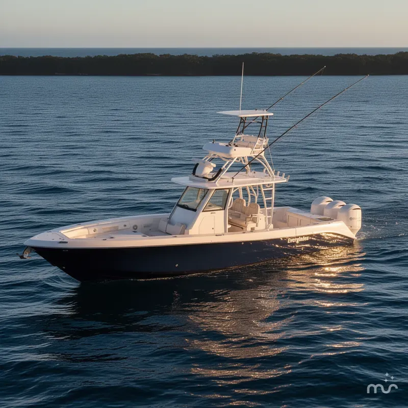 Slide: The Image of Everglades 355 Center Console 2019 - 4