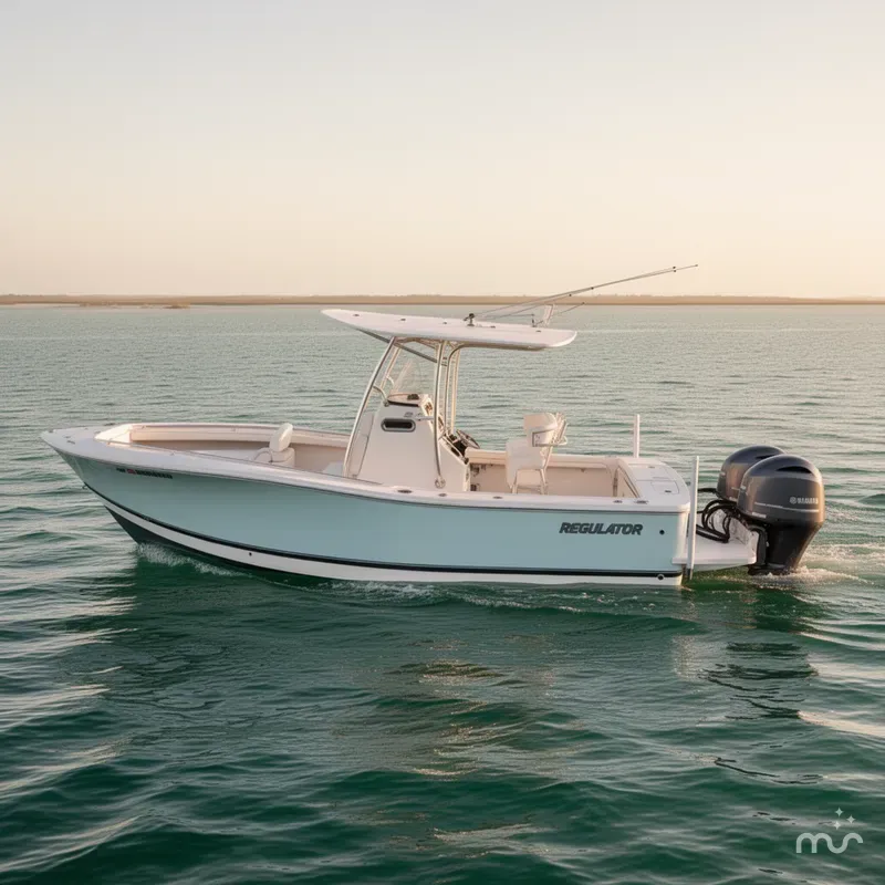 Slide: The Image of Regulator Marine 23 Center Console 2019 - 2
